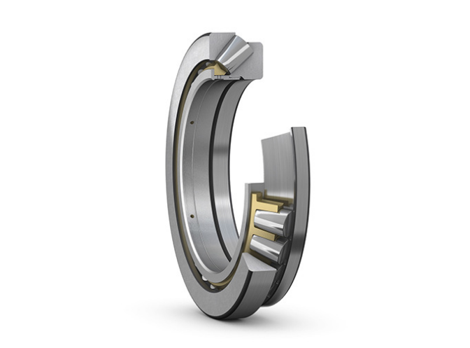 Spherical thrust roller bearing